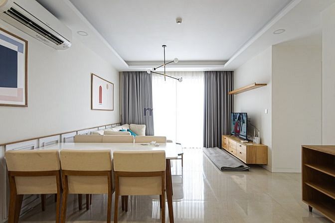 Hình ảnh ✔ Cho thuê CHCC MASTERI MILLENNIUM - 98m 3pn 2wc - nội thất đầy đủ
