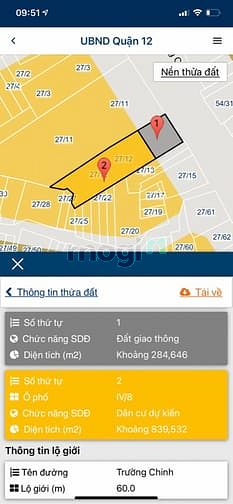 Hình ảnh Bán Đất 16,5x48 Mặt Tiền Trường Chinh, Phường Tân Thới Nhất, Quận 12