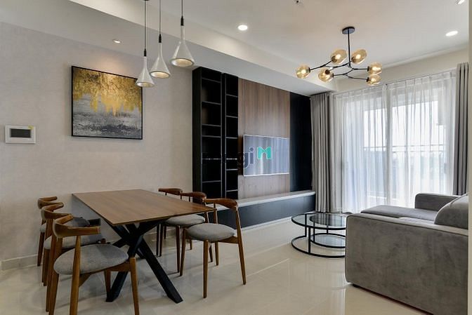 Hình ảnh Cho thuê căn 3PN chung cư Saigon Royal Q4 ,39 tr/th, nội thất cao cấp