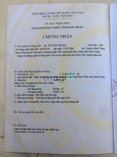 Hình ảnh Bán gắp đất Thiện Nghiệp 4ty1 một sào