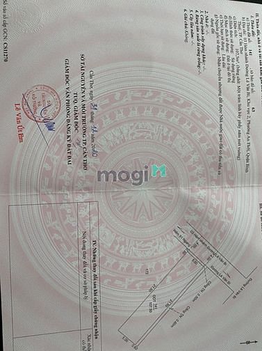 Hình ảnh Bán nền hẻm nhánh đường Lê Văn Bì phường An Thới, quận Bình Thủy, tp C