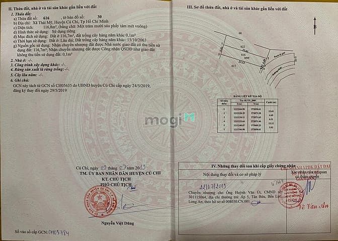 Hình ảnh Bán gấp lô đất thái mỹ Củ chi  1.05 tỉ
