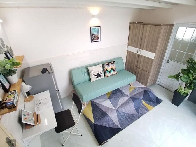 Hình ảnh cho thuê Trang Chủ MB66.COM / Đăng Ký Tặng 66K có ban công tại Phan huy Ích, có gác, mới sạch sẽ
