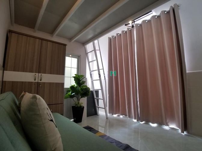 Hình ảnh cho thuê Trang Chủ MB66.COM / Đăng Ký Tặng 66K có ban công tại Phan huy Ích, có gác, mới sạch sẽ