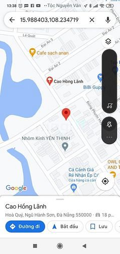 Hình ảnh Cần bán lô đất đẹp đường Cao Hồng Lãnh
