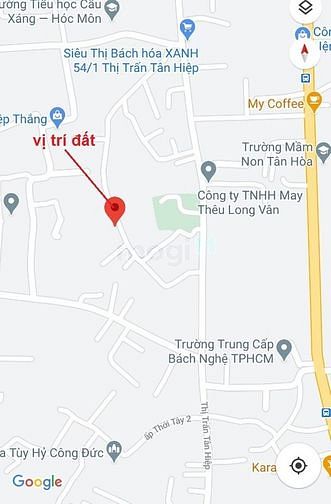 Hình ảnh Bán đất đường Tân Hiệp 30 xã Tân Hiệp huyện hóc môn