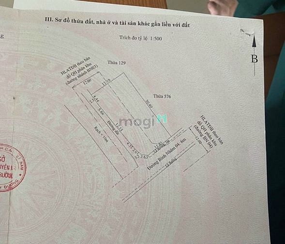 Hình ảnh Bán đất mặt tiền đường nhựa 8m