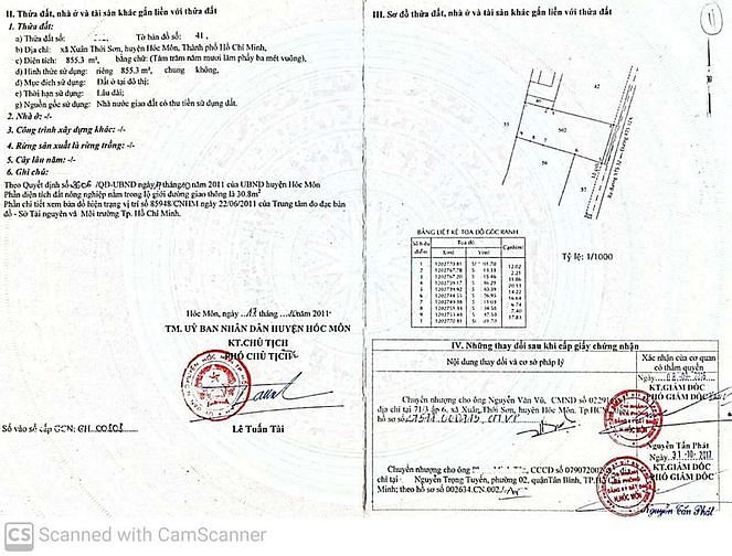 Hình ảnh Bán đất đường xuân thới sơn 32A xã xuân thới sơn huyện hóc môn