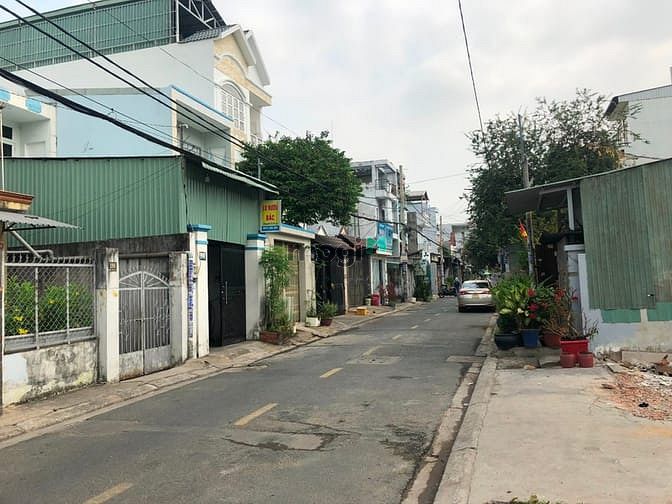Hình ảnh Đất Thổ Cư 122m2 Mặt Tiền Đường TMT 13 Gần Chợ Trung Chánh , Quận 12 .