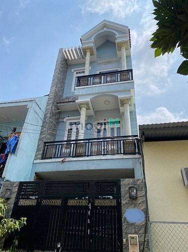 Hình ảnh NHÀ MỚI 100%, hẻm xe tải, ngay chợ Bình Trị Đông, bình tân