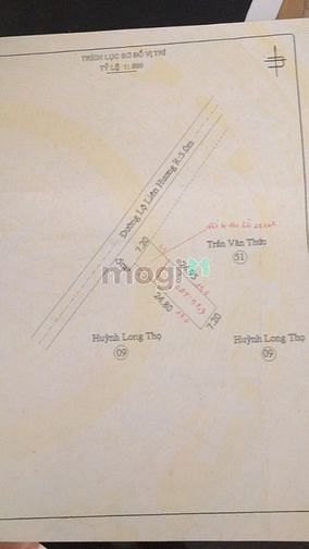 Hình ảnh Bán Đất Mặt Tiền Lộ Liên Hương 7.2x25m Thổ Cư 93m2 giá 2.99 tỷ