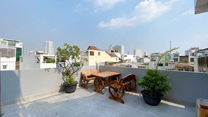 Hình ảnh CH cao cấp, Full tiện ích, Ban công, Bếp, Thang máy, Ngay quận 1, THĐ