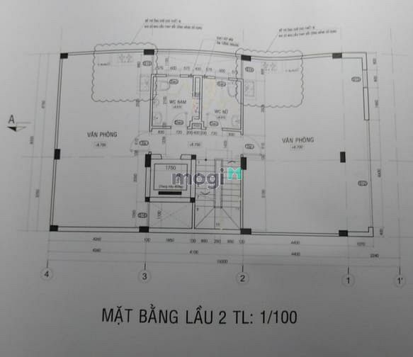 Hình ảnh Mặt bằng cho thuê, văn phòng đường D5 Bình Thạnh