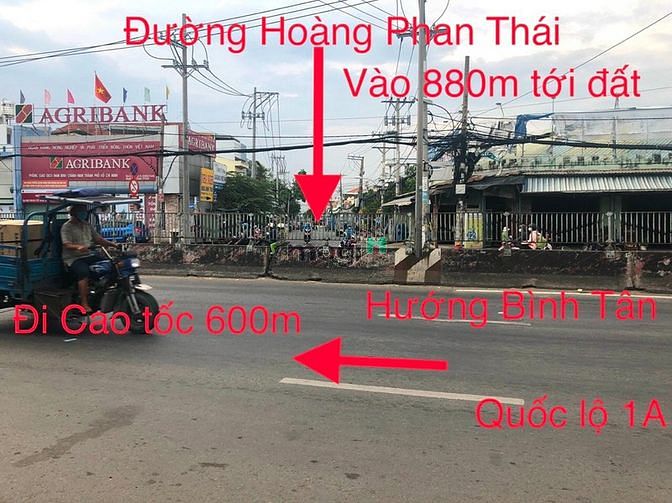 Hình ảnh Đất MẶT TIỀN HOÀNG PHAN THÁI, SHR, Giá chỉ 18tr/m2, SỔ RIÊNG
