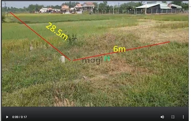 Hình ảnh Chính chủ cần bán miếng đất thổ cư 171 m2, SHR, 780tr