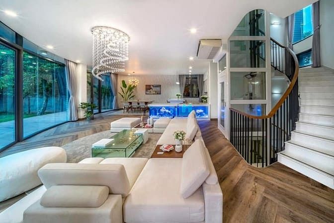 Hình ảnh 🔰 Villa sân vườn Thảo điền Quận 2 phong cách châu âu 1000m2