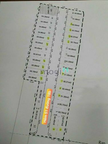 Hình ảnh Bán đất hẻm xe hơi đường Số 18B, 4,6x11, đất, 3,3 tỷ TL