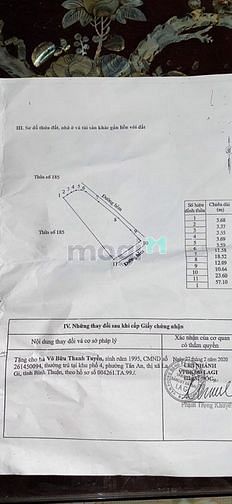 Hình ảnh Đất 2 MT đường 1 sẹc Ngô Quyền 1122 m2 giá 4 tỷ 500 tr