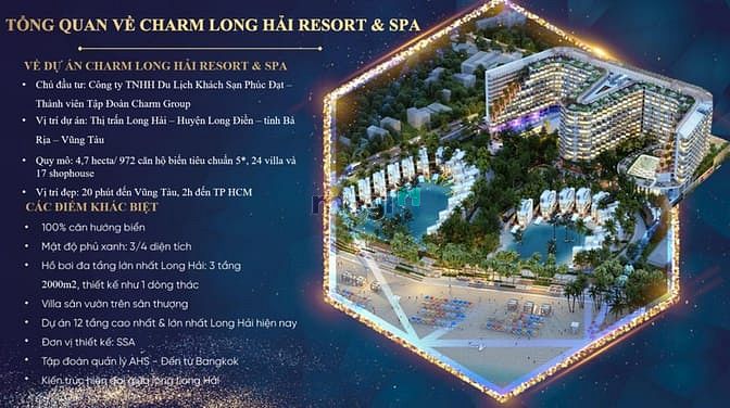 Hình ảnh Charm Resort Long Hải - 38m2 - 2ty2