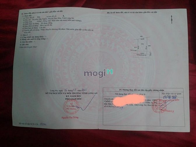 Hình ảnh Quá mắc nợ, bán gấp đất Thị Trấn Hậu Nghĩa Long An