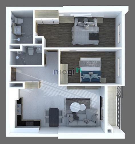 Hình ảnh Cho Thuê Sunrise City View 2 Phòng Ngủ, Full Nội Thất