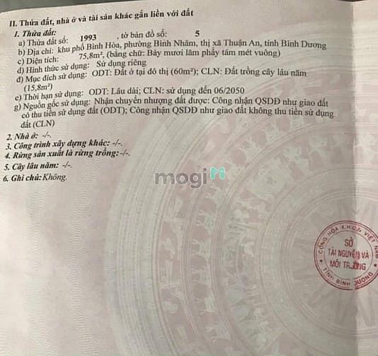 Hình ảnh bán lô đất bình nhâm 22 đường o6to toi đất