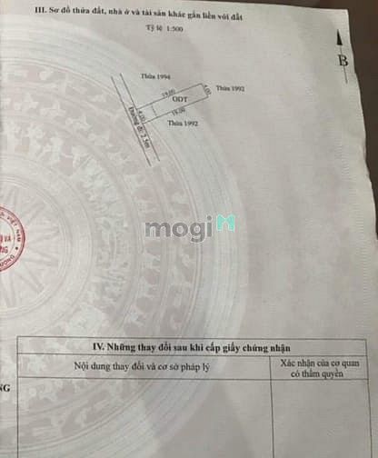 Hình ảnh bán lô đất bình nhâm 22 đường o6to toi đất