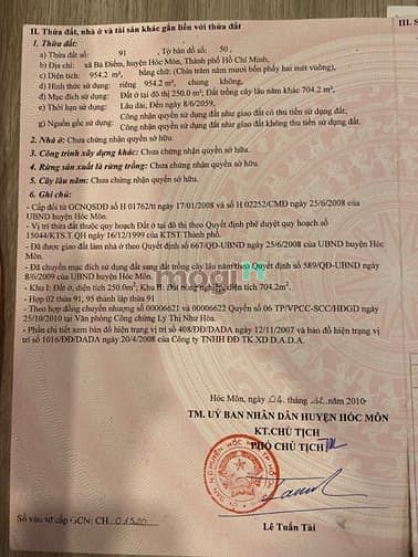 Hình ảnh Bán đất đường phan văn hớn xã bà điểm huyện hóc môn