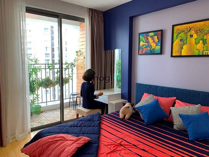 Hình ảnh CC River Gate cho thuê 2pn full nội thất có ban công
