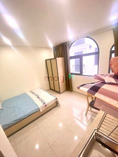 Hình ảnh Căn Hộ Phú Nhuận, Full Nội thất, Có thang máy 20m2, Bếp, Cưa sổ thoáng