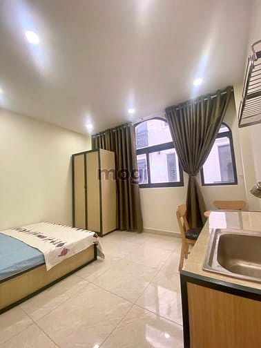 Hình ảnh Căn Hộ Phú Nhuận, Full Nội thất, Có thang máy 20m2, Bếp, Cưa sổ thoáng