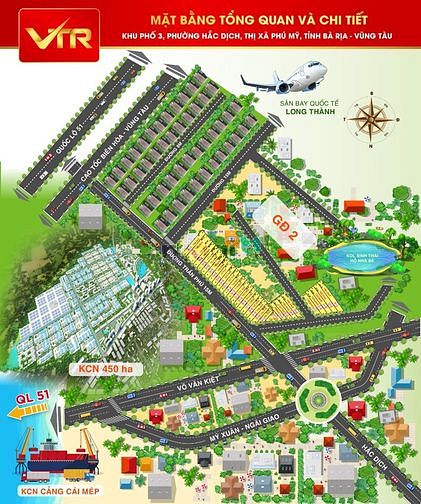 Hình ảnh Bán đất phường Hắc Dịch, thị xã Phú Mỹ