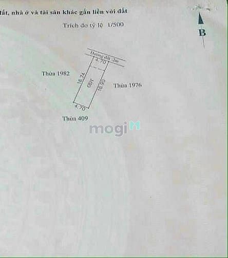 Hình ảnh bán đất bình nhâm cách đường nguyễn hữu cảnh 30m