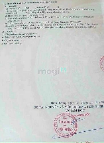 Hình ảnh bán đất bình nhâm cách đường nguyễn hữu cảnh 30m