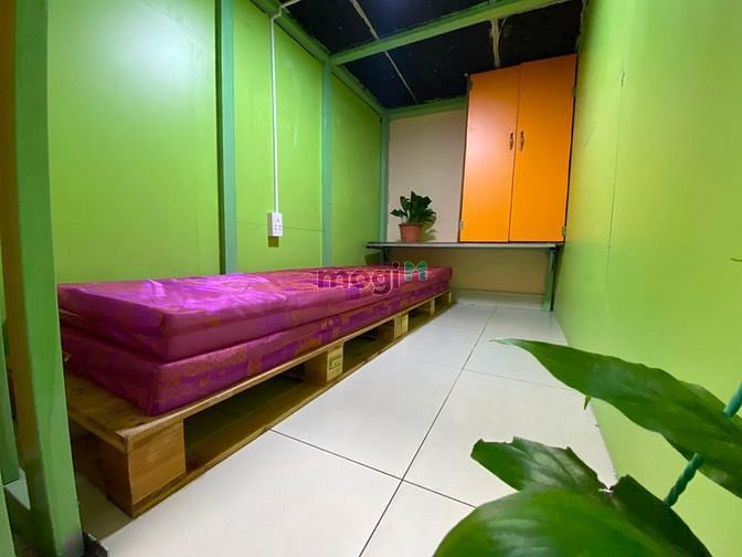 Hình ảnh ở ghép dạng ký túc xá(1 người 1 phòng) bao hết Phí