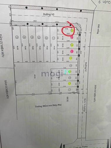 Hình ảnh Đất 2 Mặt Tiền DT 4x13=52m2 Đường Tú Xương, phường Hiệp Phú. Q9