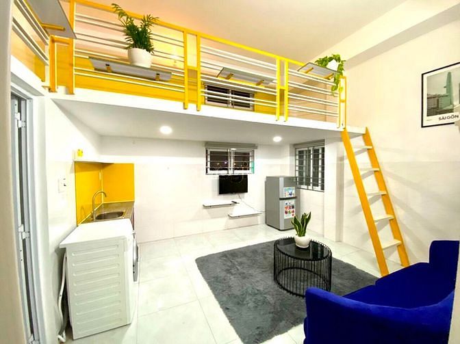Hình ảnh Phòng Duplex ngay cầu Tân Thuận quận 7