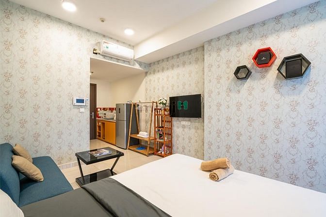 Hình ảnh Cho thuê Trang Chủ MB66.COM / Đăng Ký Tặng 66K studio tại River Gate, 1 phòng ngủ đầy đủ nội thất