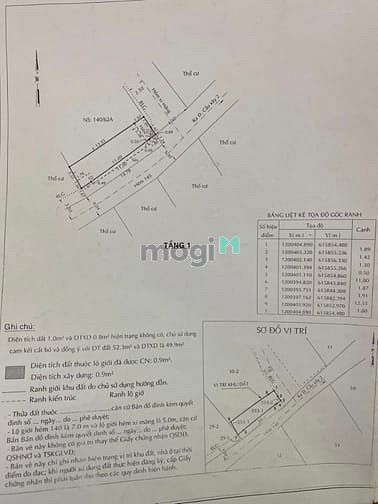 Hình ảnh Bánđất 2 mặt tiền hẻm 140 đường cầu xây 2  phường Hiệp Phú tp Thủ Đức