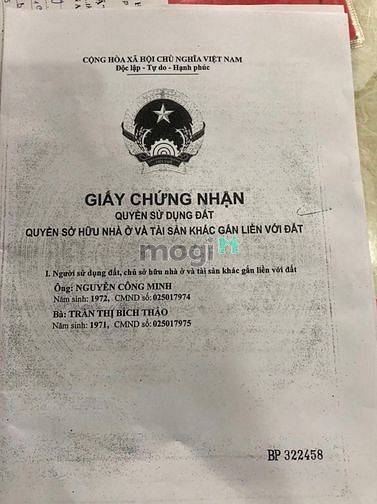 Hình ảnh Đất Góc 2MT hẻm 262 phan anh, 4x16m xây dựng đủ, 5.4 tỷ