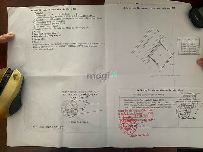 Hình ảnh • Đất Hẻm 175 ra đường số 2, Tăng Nhơn Phú B. TP Thủ Đức