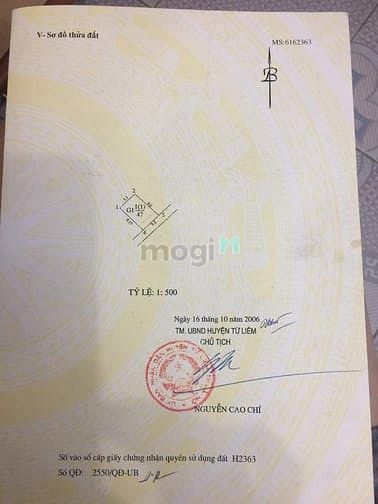 Hình ảnh Bán Đất phạm văn đồng 47/50m ô tô kinh doanh 5 tỷ