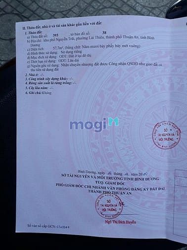 Hình ảnh bán đất lái thiêu cách đường lớn 3/2 khoảng 20m
