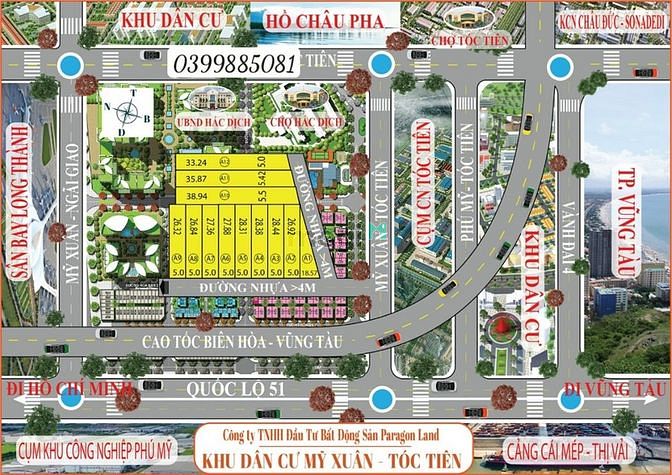 Hình ảnh Đất F0 chưa qua Trang MB66.COM Chính Thức - MB 66 Uy Tín tại ấp 5 xã Tóc Tiên