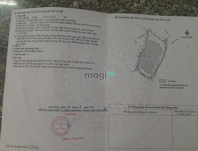 Hình ảnh Đất nền thổ cư tại Lâm Hà, Sổ Hồng, công chứng sang tên ngay.