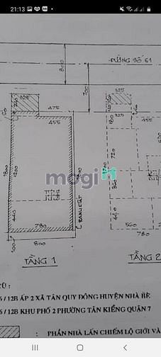 Hình ảnh BÁN MẶT TIỀN 8M đường 61 Tân Kiểng, Quận 7.