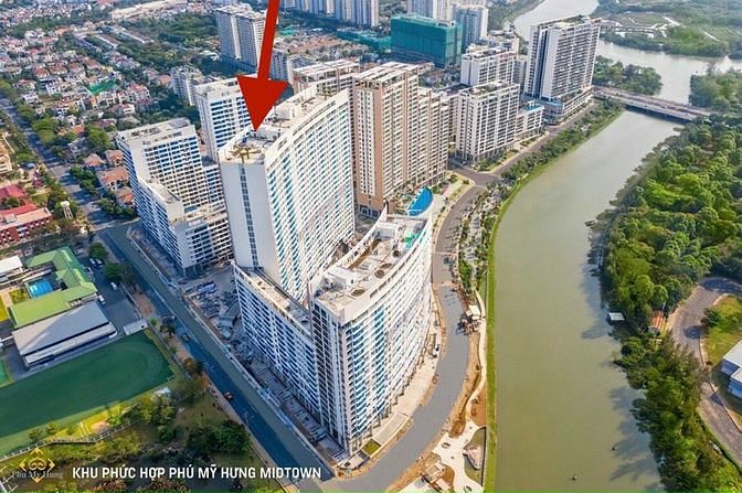Hình ảnh Bán Penthouse Cao Cấp khu Midtown Tòa The Peak, Phú Mỹ Hưng, Quận 7.