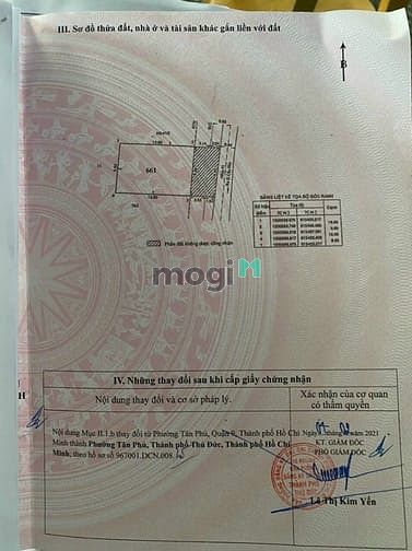 Hình ảnh Bán đất mặt tiền hẻm 41 Đường Cầu Xây.P.Tân Phú