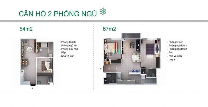 Hình ảnh Bán Trang Chủ MB66.COM / Đăng Ký Tặng 66K 55m2 1 + 1PN, có nội thất, giá 1,72 tỷ, đã có sổ