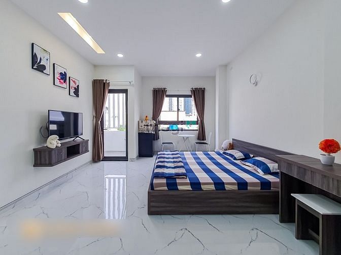 Hình ảnh Khai Trương Căn Hộ mới xây full nội thất Bình Thạnh